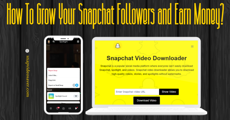 How To Grow Your Snapchat Followers and Earn Money?